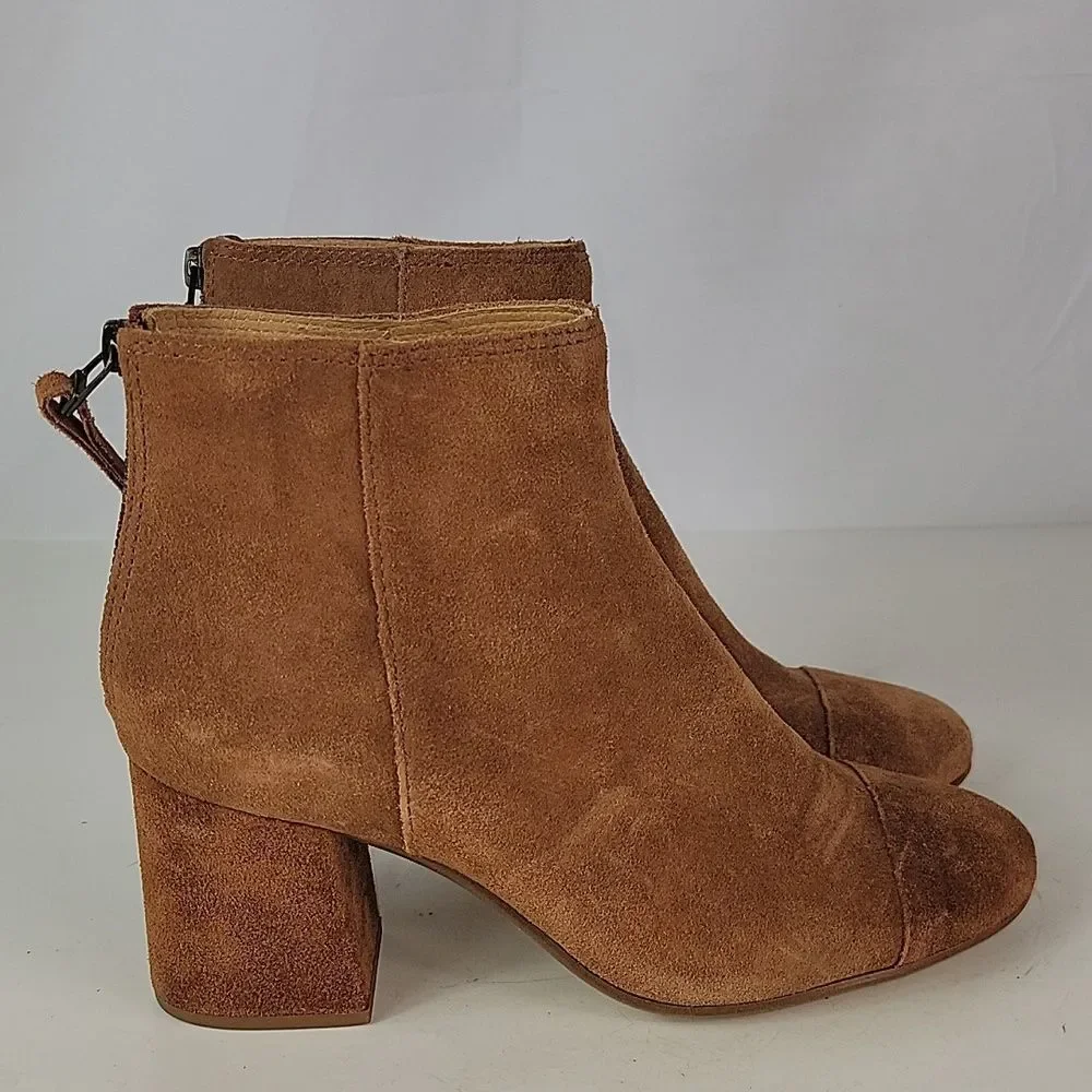 Madewell The Jillian Suede‎ Leather Women's Ankle Boots